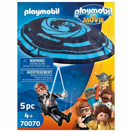 Playmobil-Rex Dasher cu parasuta