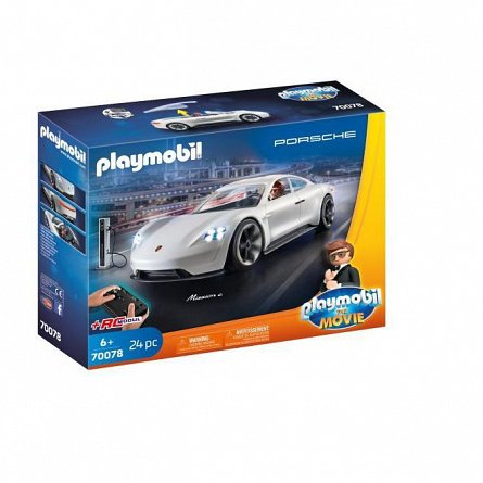 Playmobil-Rex Dasher cu Porsche mission