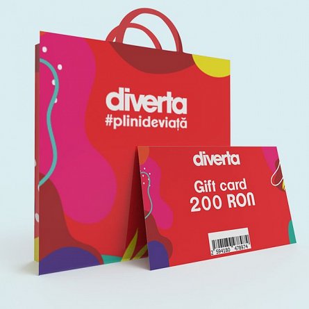 DOLGift card 200 RON, rosu