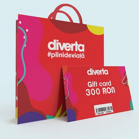 DOLGift card 300 RON, rosu