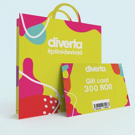 DOLGift card 300 RON, galben