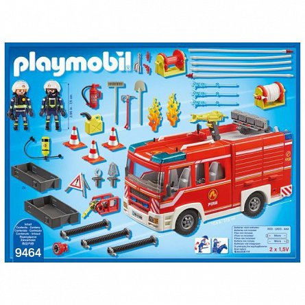 Playmobil City Action - Masina de pompieri cu furtun