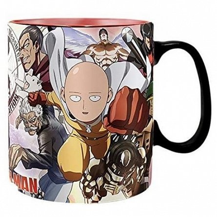 Cana termosensibila One Punch Man: Heroes, 460ml - ABY Style