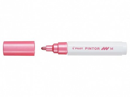 Marker cu vopsea Pintor,M,roz metalic