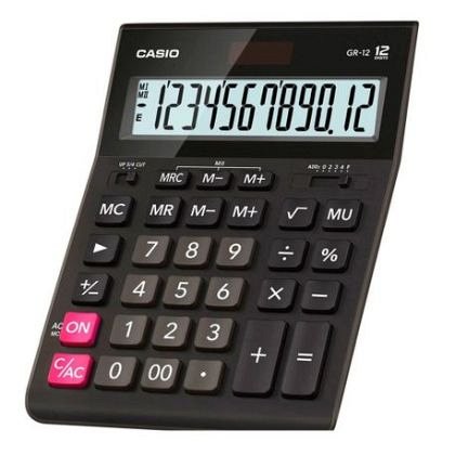 Calculator birou Casio GR-12-W-EP,12digit