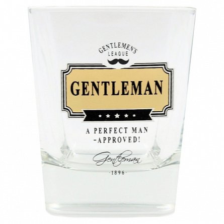 Pahar whisky, Gentleman, Perfect man