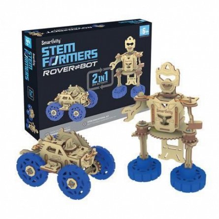 Joc Smartivity, STEM, Joc 2in1 RoverBot, plus 6Y