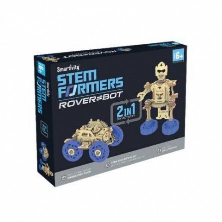 Joc Smartivity, STEM, Joc 2in1 RoverBot, plus 6Y