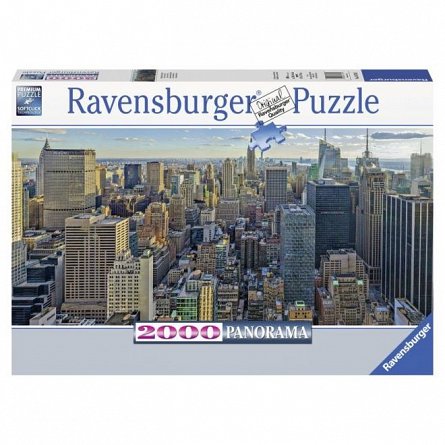 Puzzle Ravensburger - Vedere New York, 2000  piese