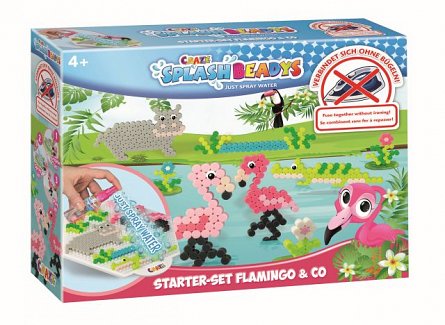 Craze Splash Beadys,creatie margele,set,Flamingo