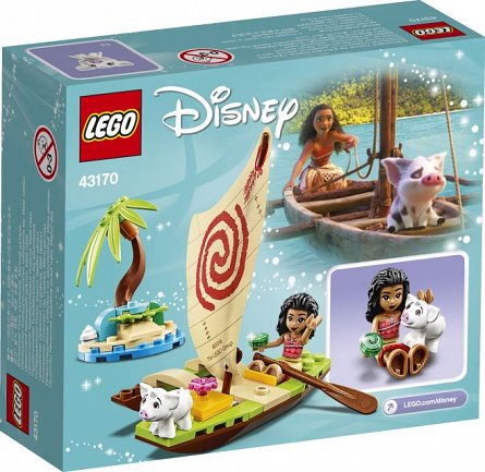 LEGO Disney Princess,Aventura pe ocean a Moanei