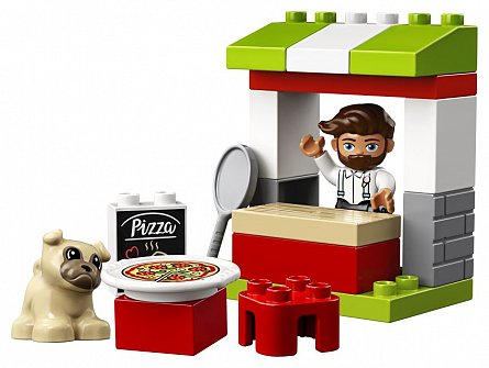 LEGO DUPLO,Stand cu pizza
