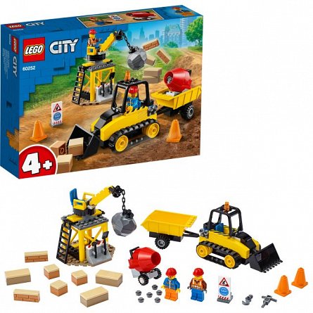 LEGO City,Buldozer pentru constructii