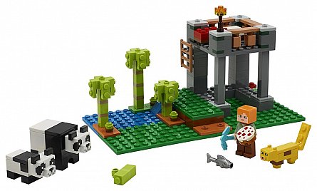 LEGO Minecraft - Gradinita panda 21158