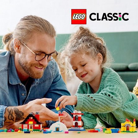 LEGO Classic,Caramizi si case