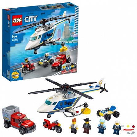 LEGO City,Urmarire cu elicopterul politiei
