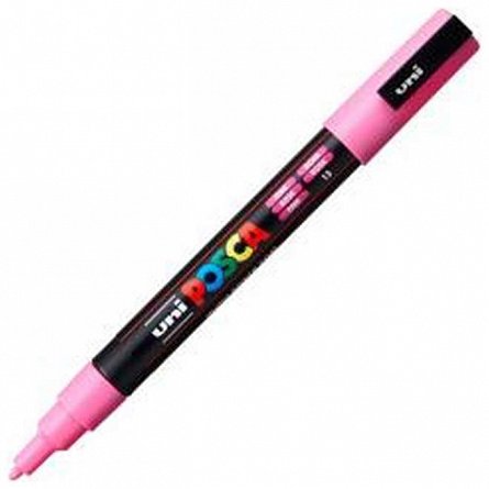 Marker cu vopsea Posca UNI PC-3M, 9 - 13 mm, roz