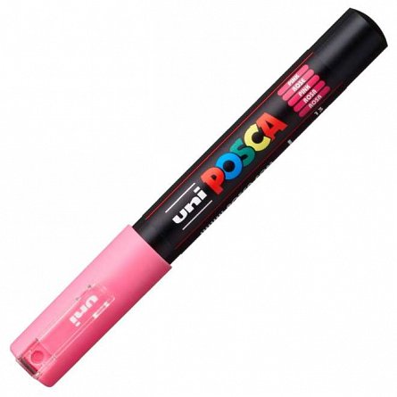 Marker cu vopsea Posca UNI PC-1M, 0.7 mm, roz