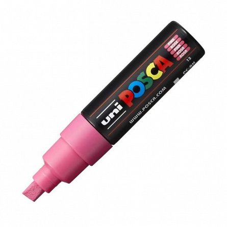 Marker cu vopsea Posca UNI PC-8K, 8 mm, roz