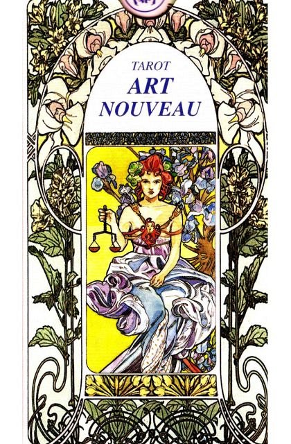 TAROT ART NOUVEAU (ROMANIAN ED)