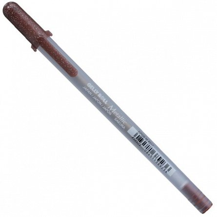 Pix cu gel Sakura Gelly Roll, Metallic, sepia