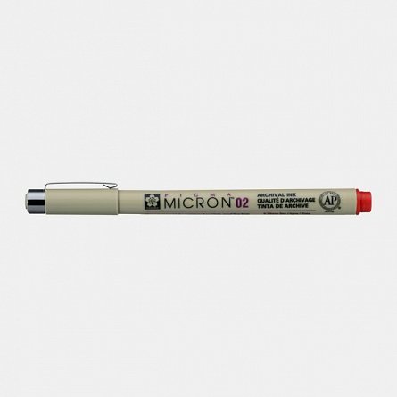 Liner Sakura Pigma Micron, 02, red