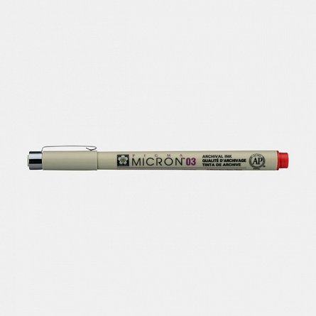 Liner Sakura Pigma Micron, 03, red