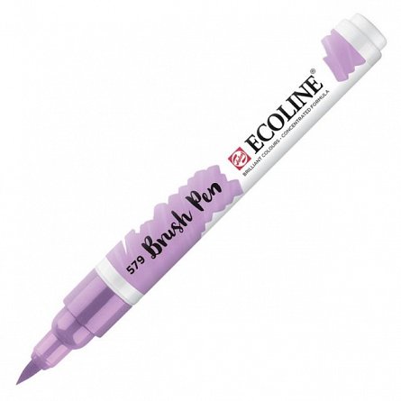 Marker varf pensula,Ecoline,violet pastel