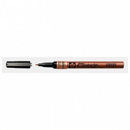 Marker cu vopsea, Sakura Calligrapher F, copper