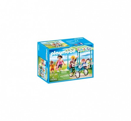 Playmobil-Bicicleta de familie