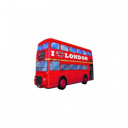 Puzzle 3D Autobuz Londra, 216 piese