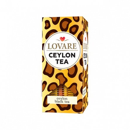 Ceai negru Lovare Ceylon Tea, 24 pliculete