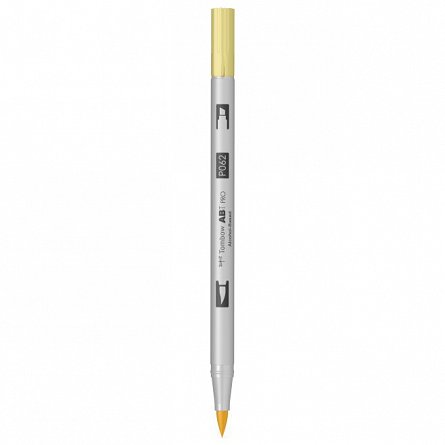Marker Tombow ABT Pro Dual Brush Pen, 062, pale yellow