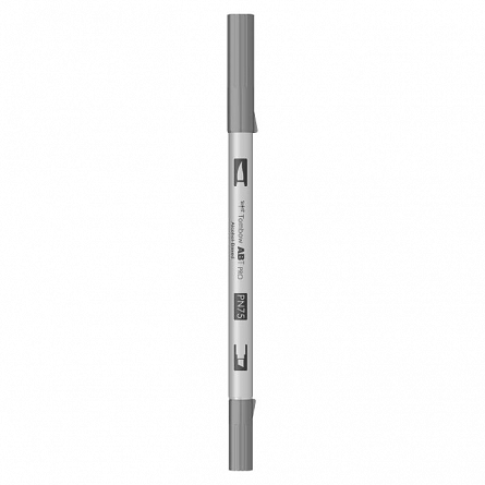 Marker Tombow ABT Pro Dual Brush Pen, N75, cool gray 3