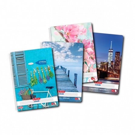 Caiet cu spira A4, 100 file, 70 g-mp, matematica, Enjoy Life