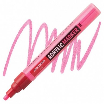 Marker acrilic, Amsterdam, varf S, reflex rose