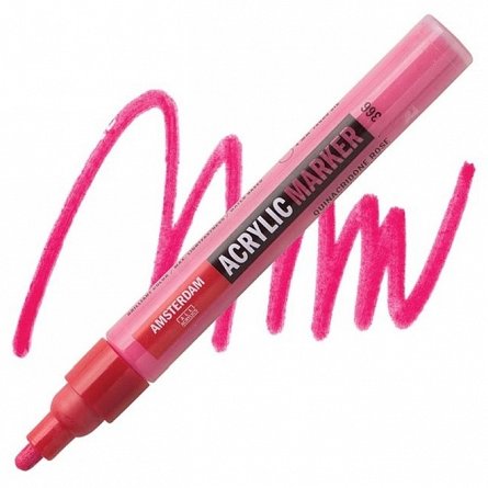 Marker acrilic, Amsterdam, varf M, quinarose