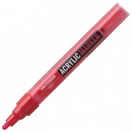 Marker acrilic, Amsterdam, varf M, naphthol red dark