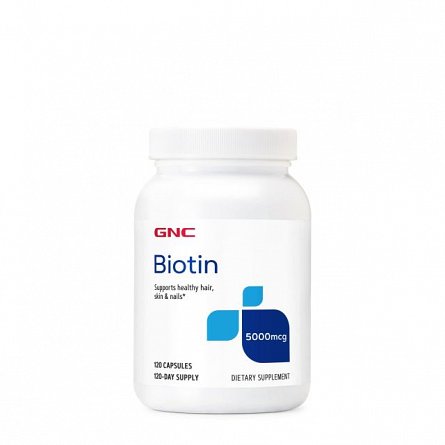 Supliment alimentar, GNC Biotina, 120cps