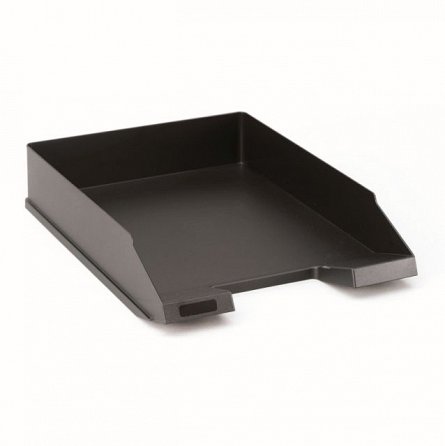 Tavita pentru documente, Herlitz, Clasic, negru mat