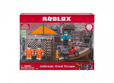Figurina Roblox,Jailbreak,Great escape,4 figurine,6ani+