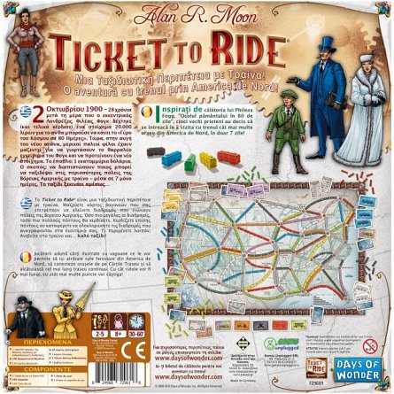 Joc Ticket to ride, 8ani+