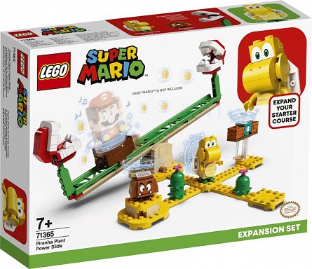 LEGO Super Mario - Set de extindere Toboganul Plantei Piranha 71365