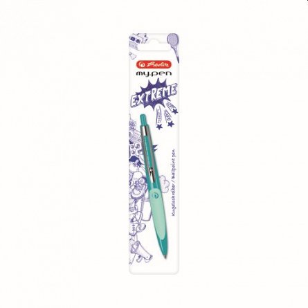 Pix cu gel My.Pen turcoaz/verde - blister