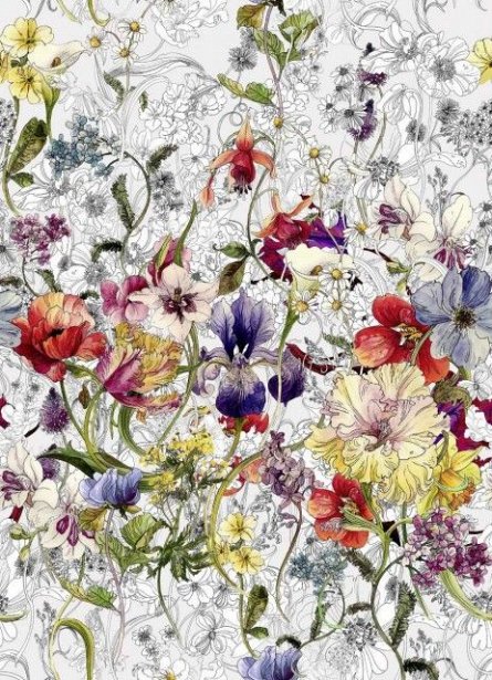 Fototapet floral, Flora, 184x254cm