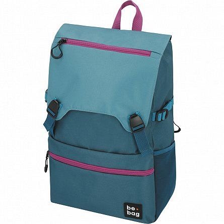 Rucsac Be.Bag Be.Smart, 43 x 28 x 13 cm, albastru petrol