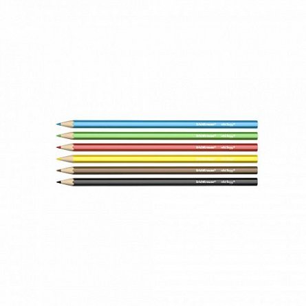 Creioane colorate,6bucati,Erich Krause