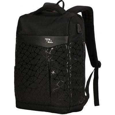 Rucsac laptop Herlitz BaGz Design, 15", 46 x 33 x 17 cm, 1 compartiment, USB, negru