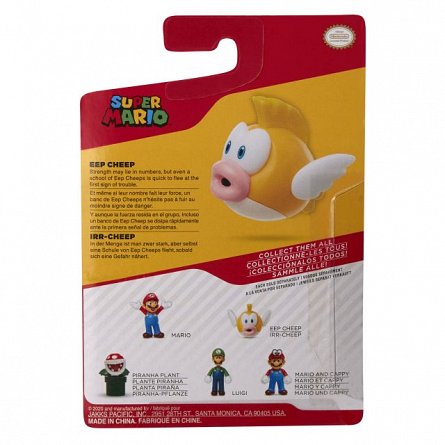 Figurina Mario Nintendo, 6 cm, Eep Cheep