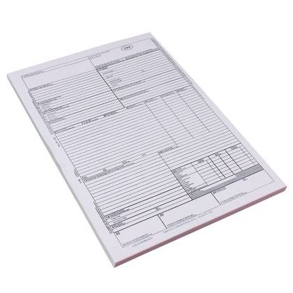 Scrisoare de transport, A4, autocopiativ, 4 exemplare, 25 bucati-set